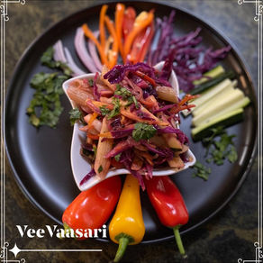 Pasta and Veggies with Tamarind Sauce