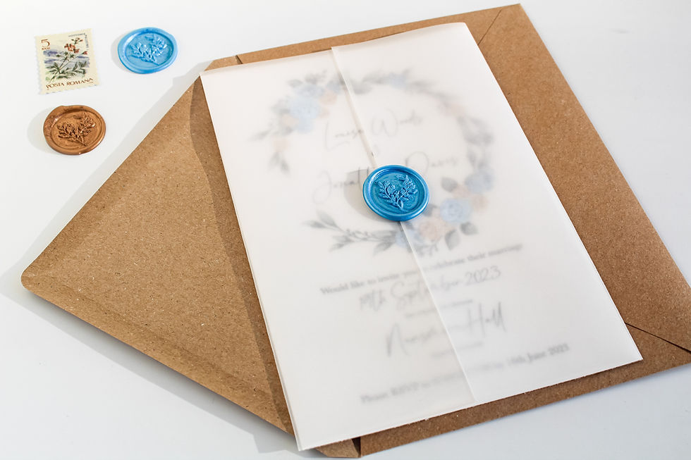 Rose - Vellum Wrap