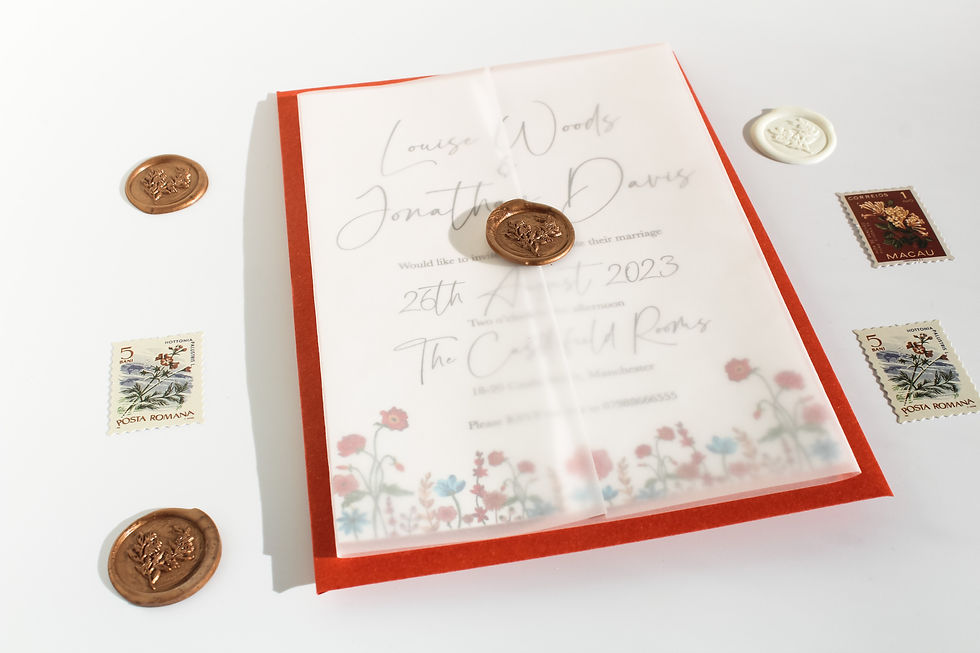 Poppy -Vellum Wrap