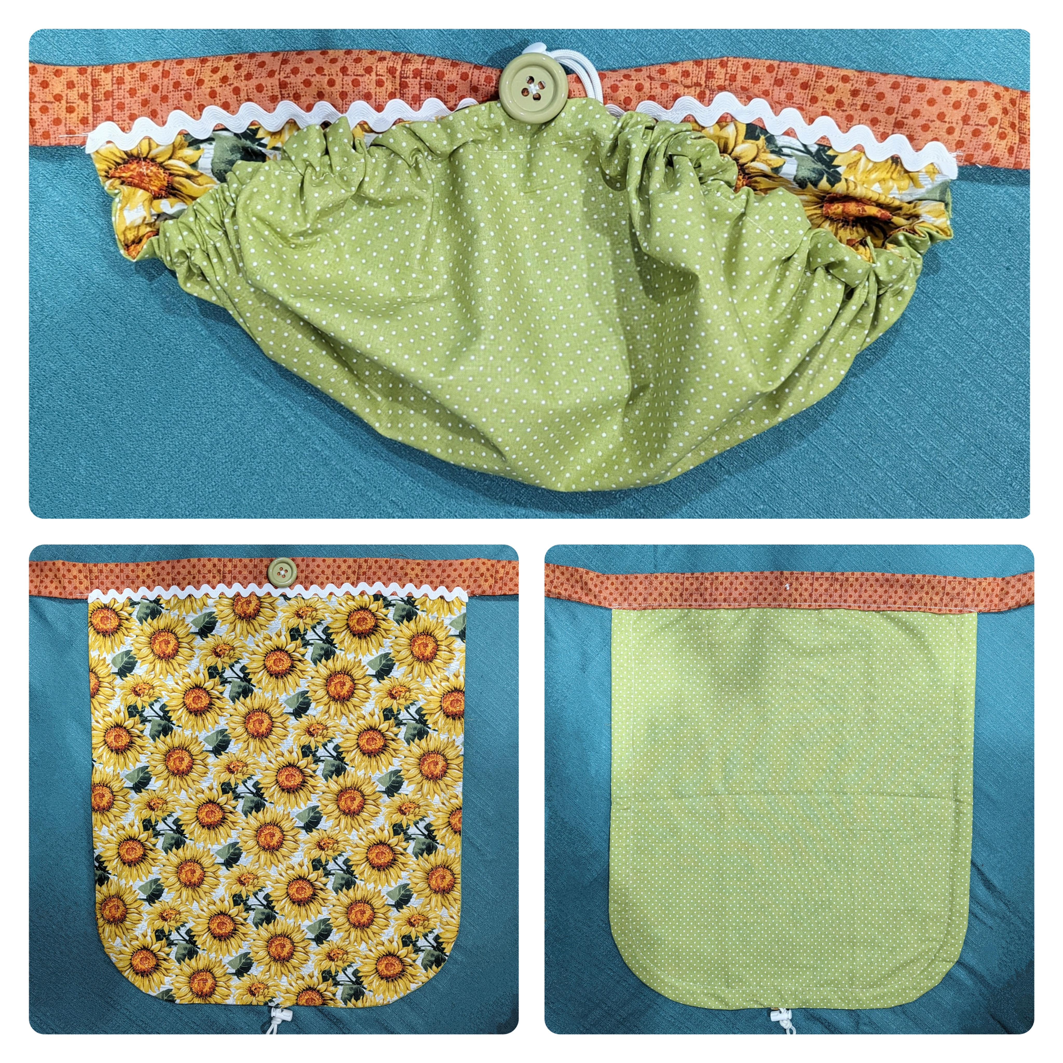 Sunflower Gathering Apron