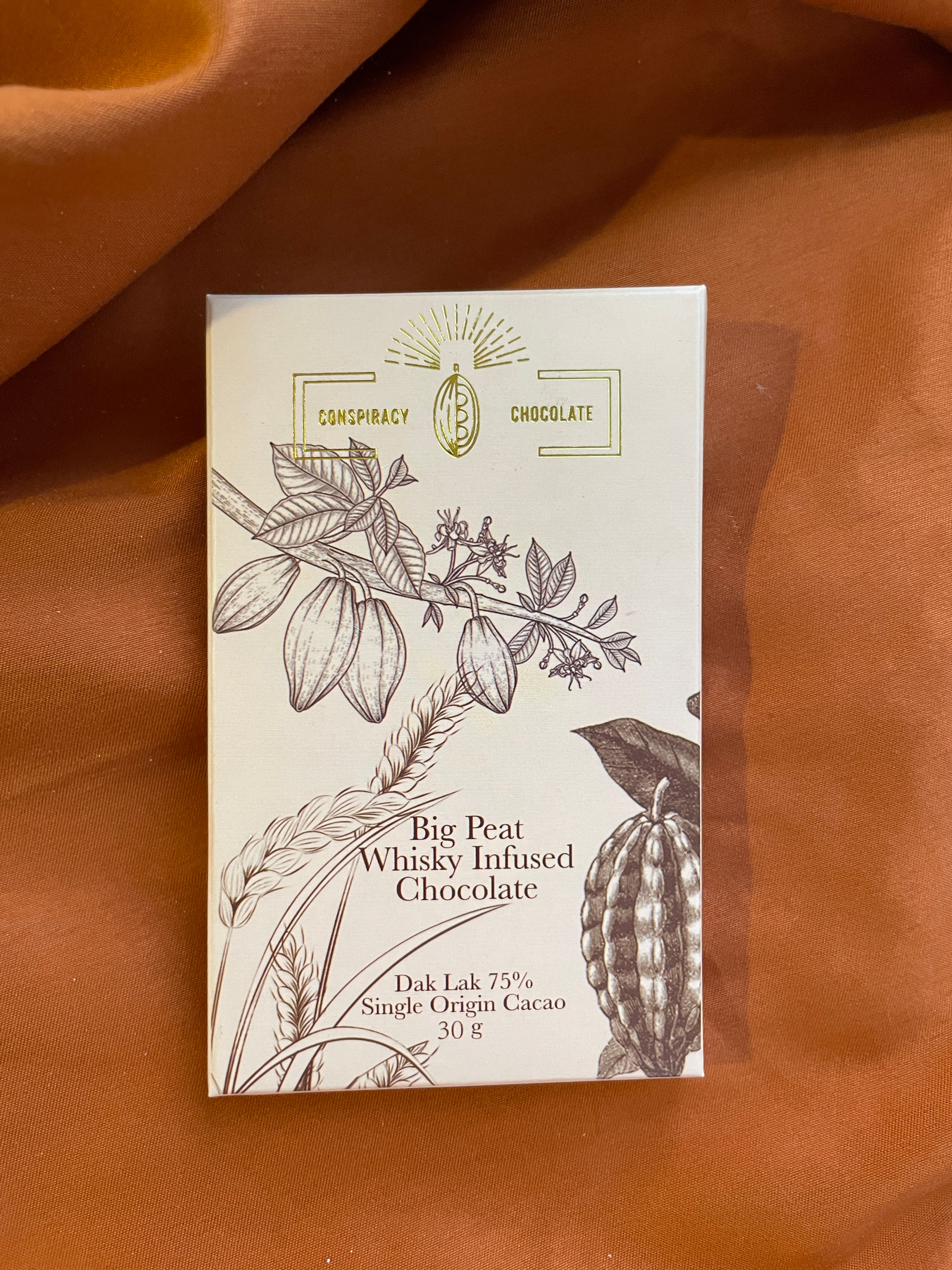 Whisky Dark 75% Chocolate