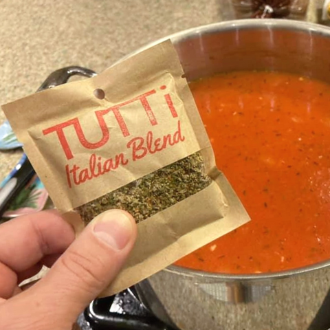 Tutti! It’s the Hamburger Helper of tomato sauce!