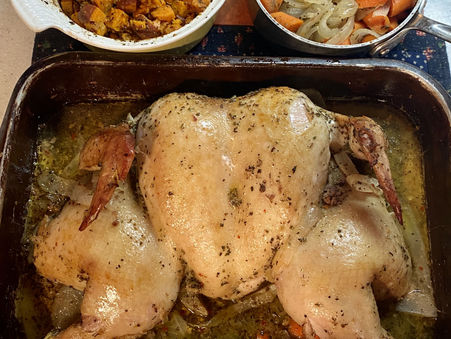 Italian Spatchcock Chicken