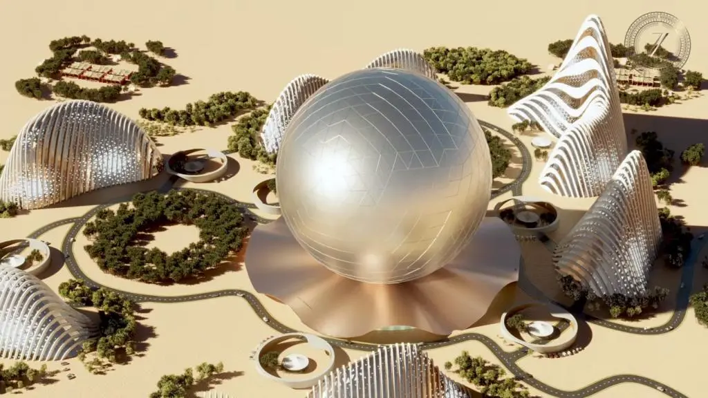 Desert Pearl the worlds most expensive hotel in UEA