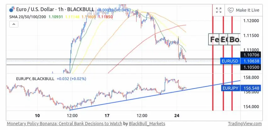 Euro U.S Dollar BlackBull Markets Charts.