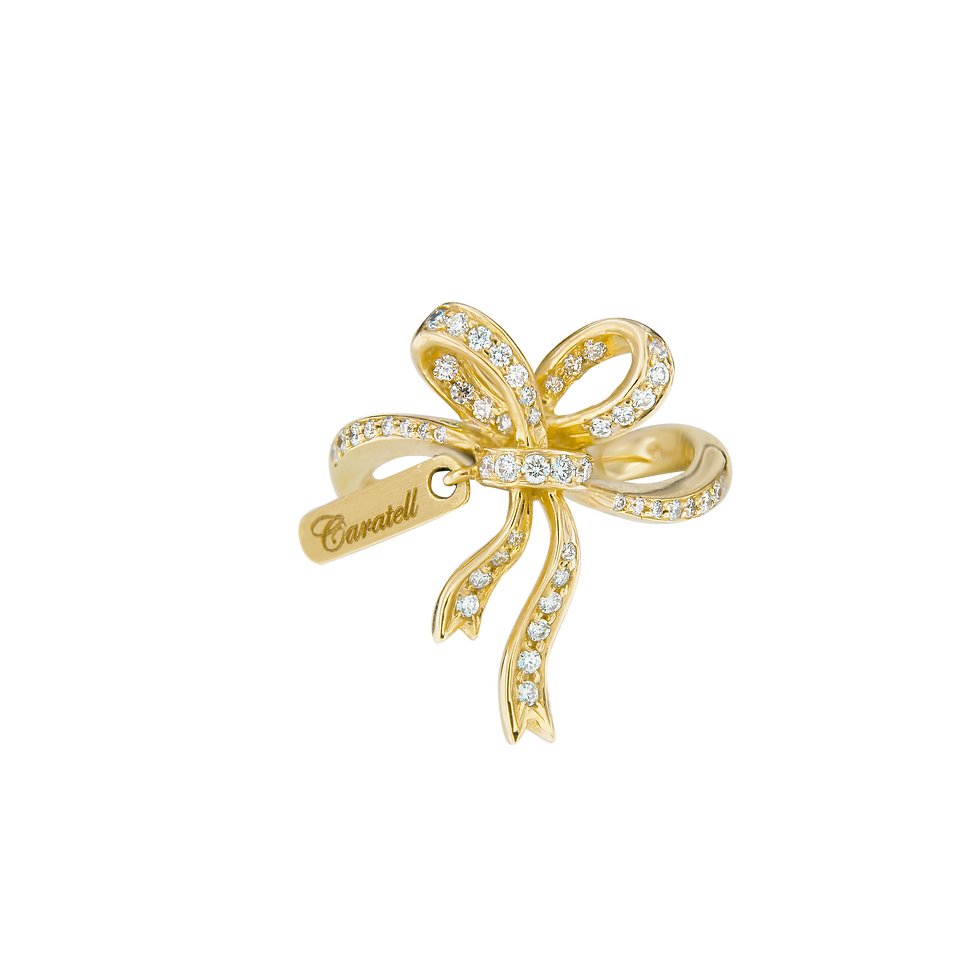 Thumbnail: Ribbon Ring with Tag