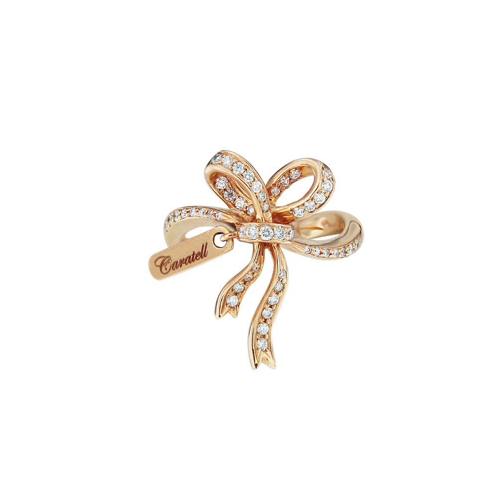 Thumbnail: Ribbon Ring with Tag