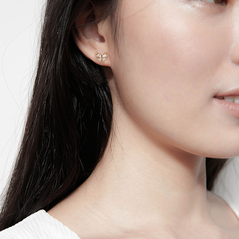 Thumbnail: Butterfly Ear Studs