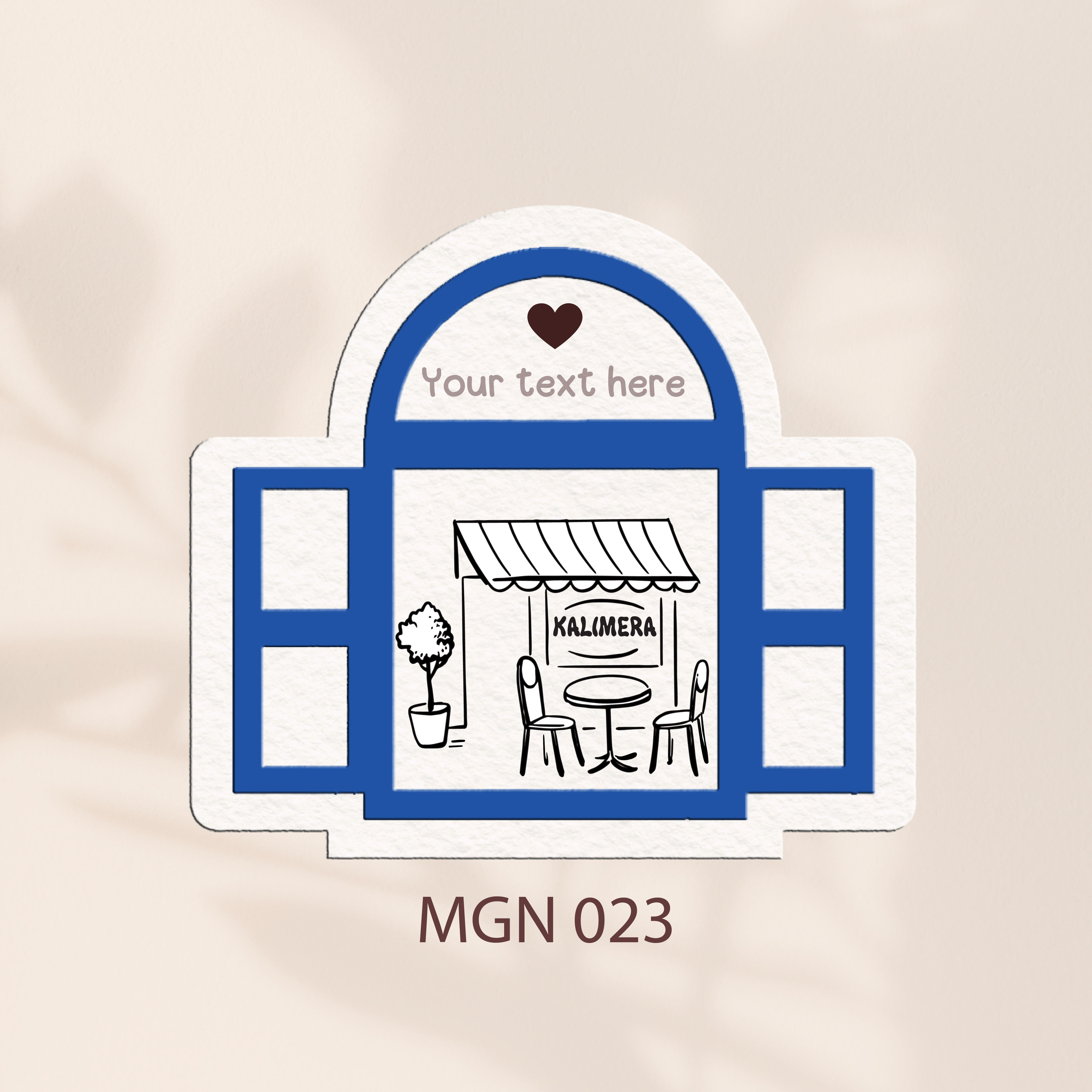 Μαγνητάκι Παράθυρο MGN023