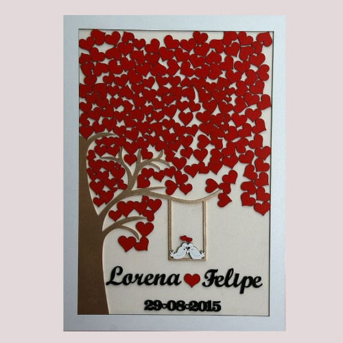 Thumbnail: Romantic customized couple frame design
