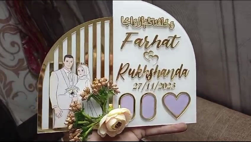 Thumbnail: Custom online marriage gift