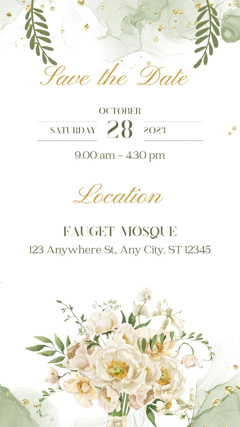 Thumbnail: Digital invitaion card for guests, clients