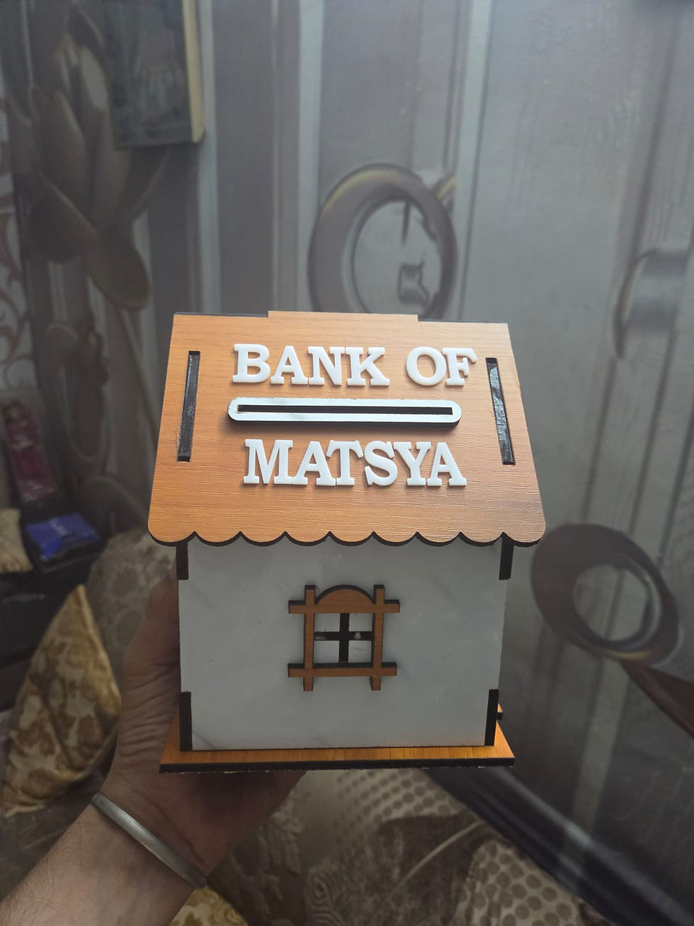 Thumbnail: Customized House Piggy Bank | Personalized Money Box