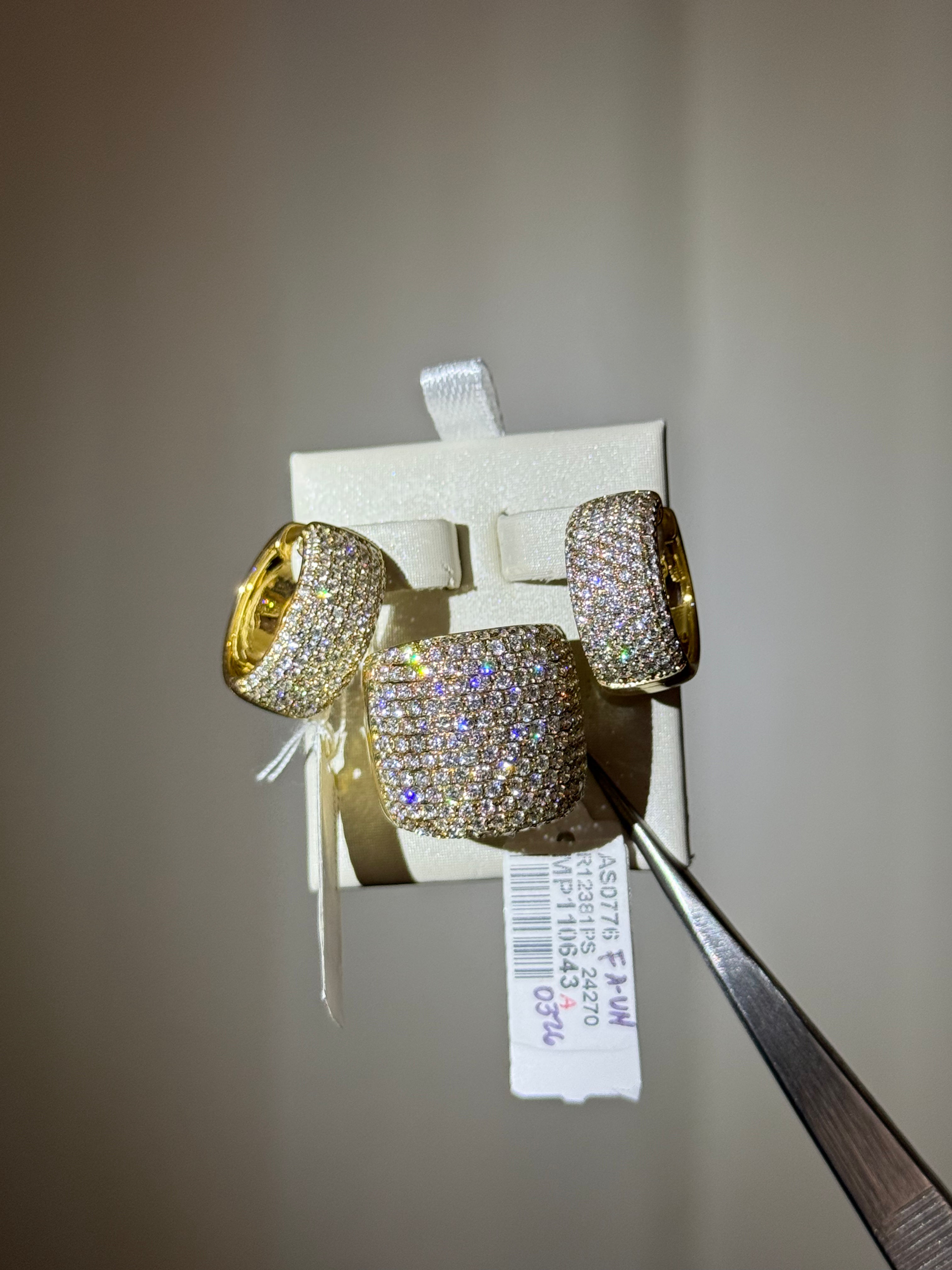 Chunky Statement Pavé Set