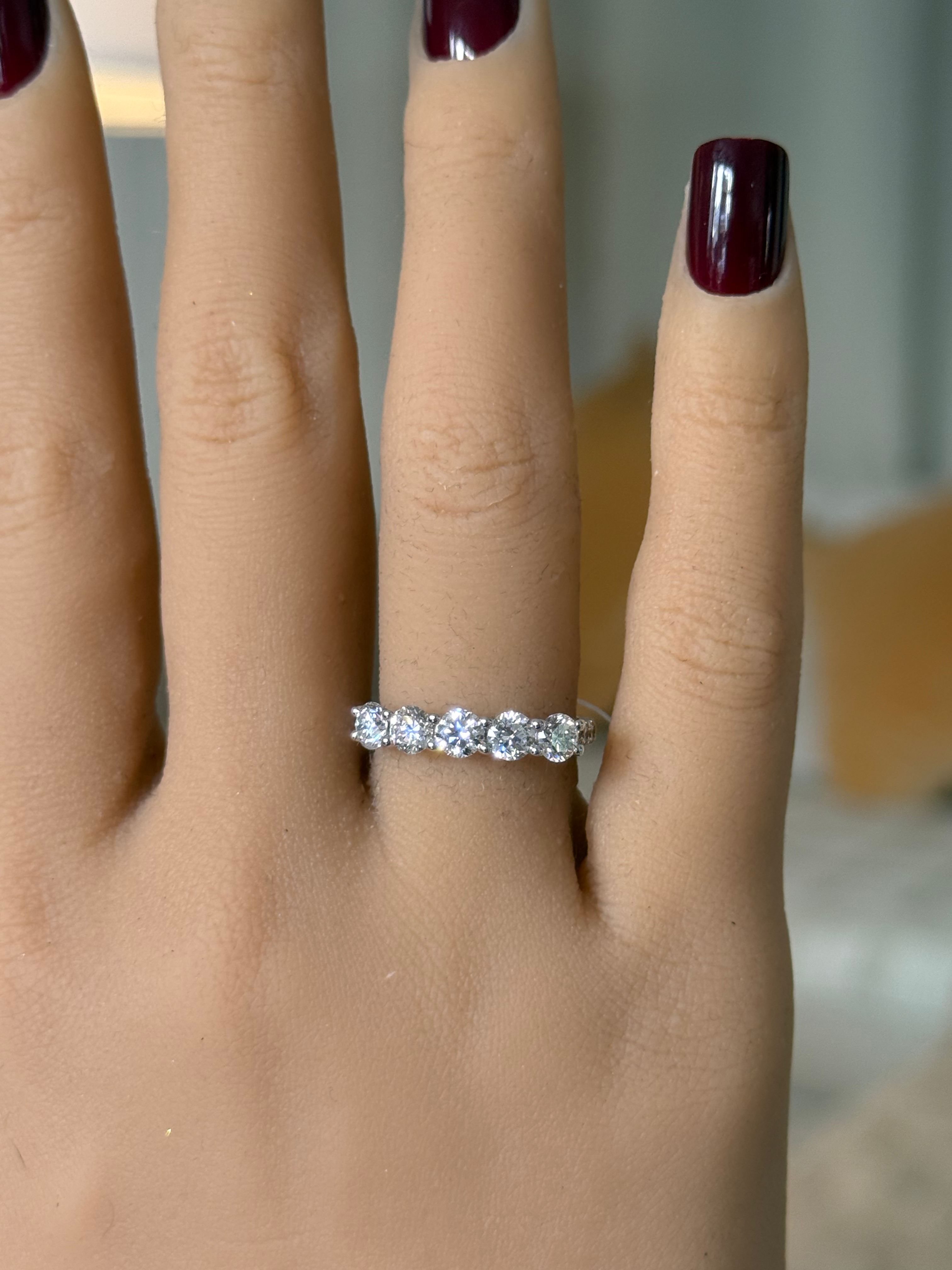 Half Eternity Ring (Lab Grown)