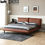 Thumbnail: Microfiber Leather Bed Frame – ROMOLA