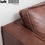 Thumbnail: Full Genuine Leather Sofa – Brown Whisky