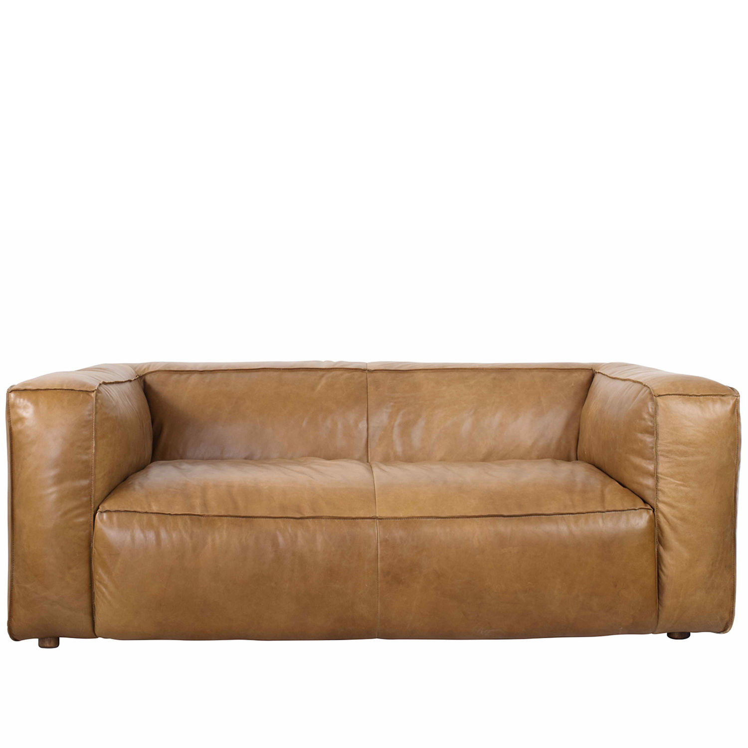 Full Genuine Leather Sofa – Antique Master 2 Seater
