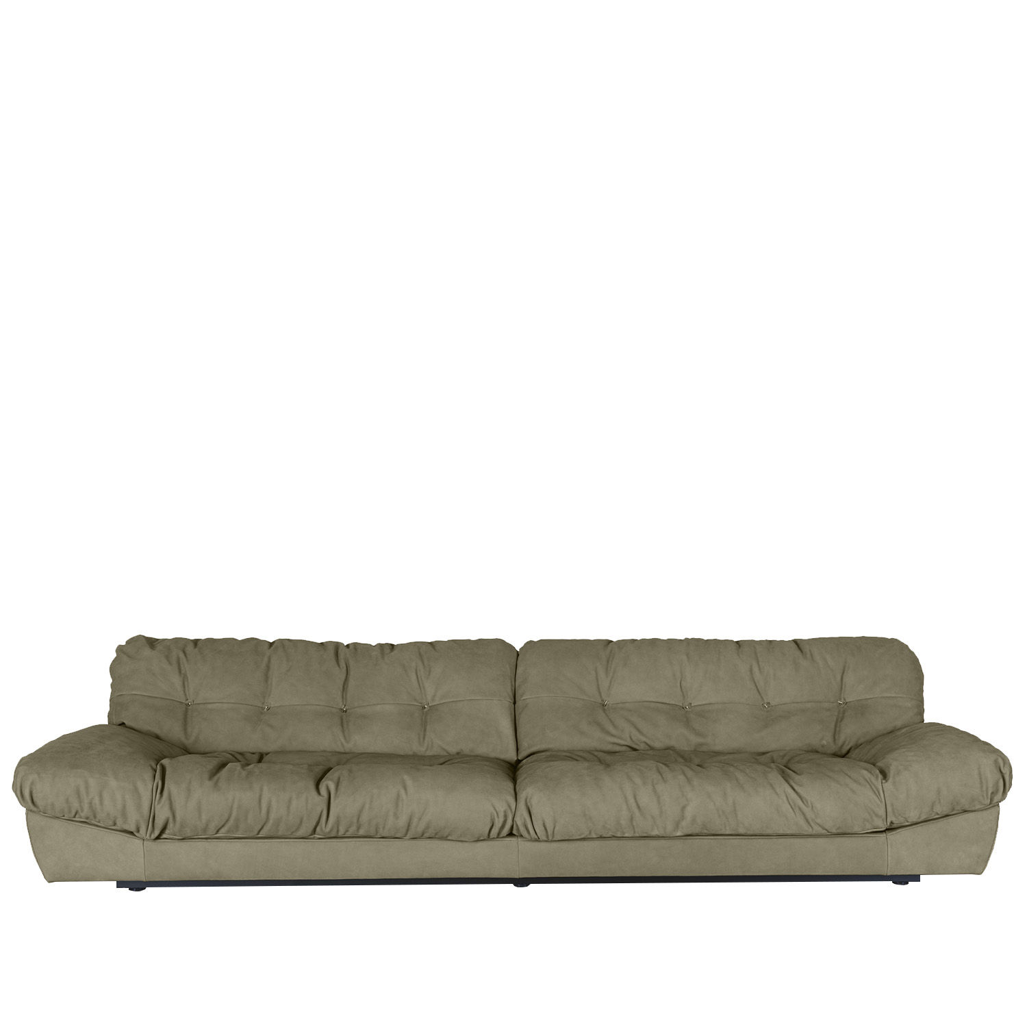 Suede Fabric Sofa MILANO 4 Seater