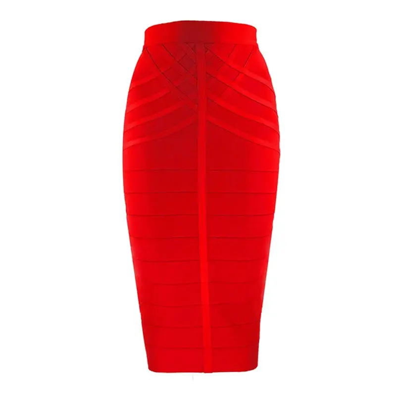 Thumbnail: Sexy Asymmetrical Bandage Mini Skirt – High‑Stretch Slim Fit Summer Style
