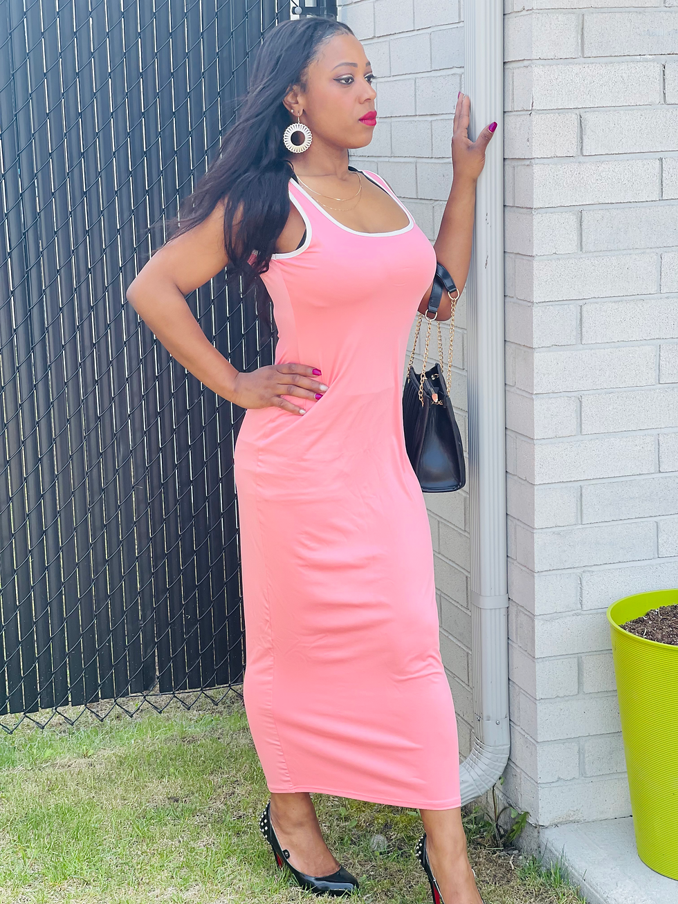 Miniature : Robe DELILAH ( rose)