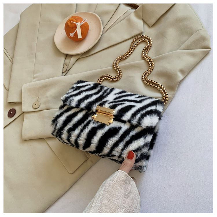 Miniature : Sac fashion en Velvet Zébré