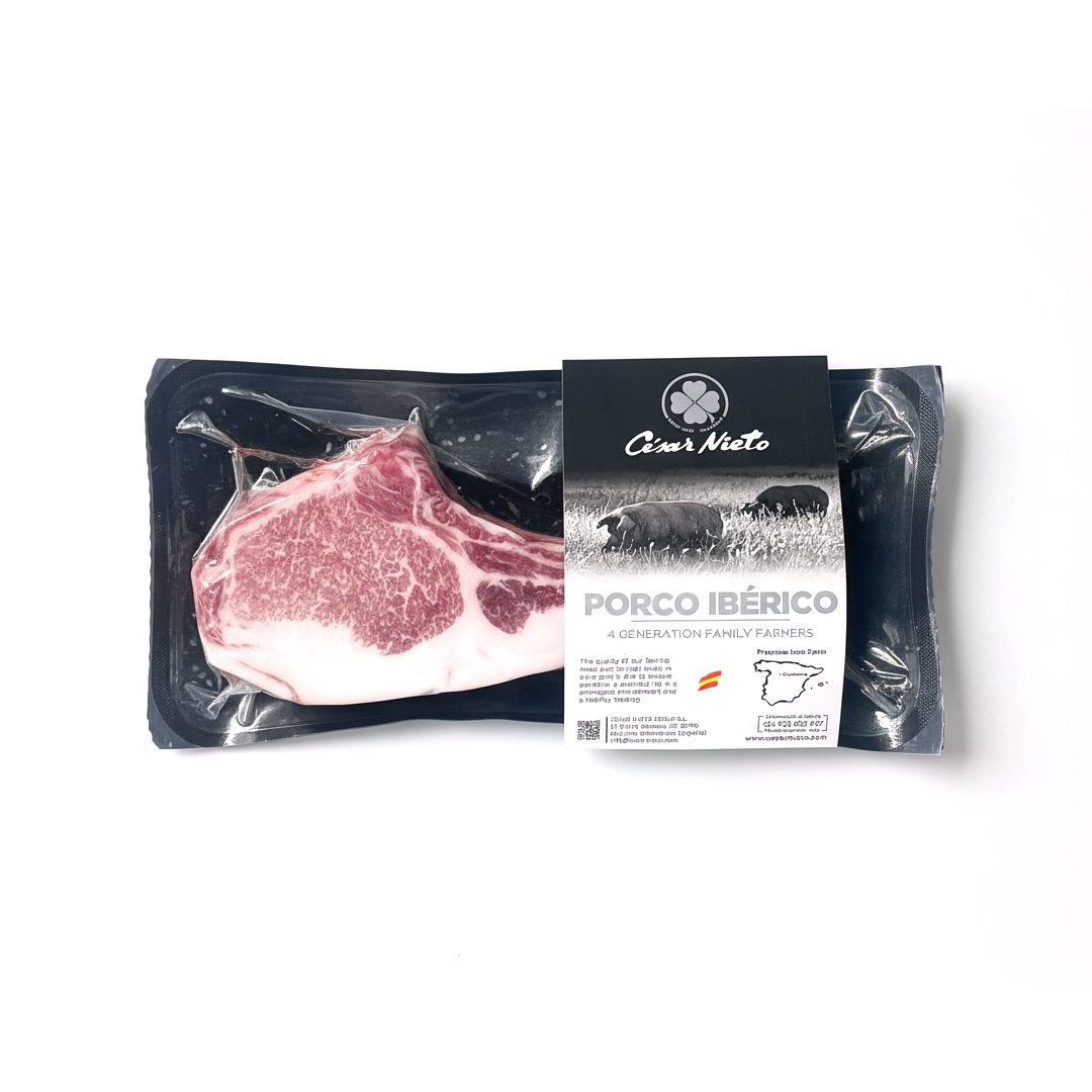 Tomahawk de cerdo Ibérico- César Nieto