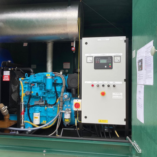 Clouse up of 60 Kva WIMES Generator