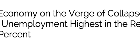 60% Youth Unemployment in Gaza