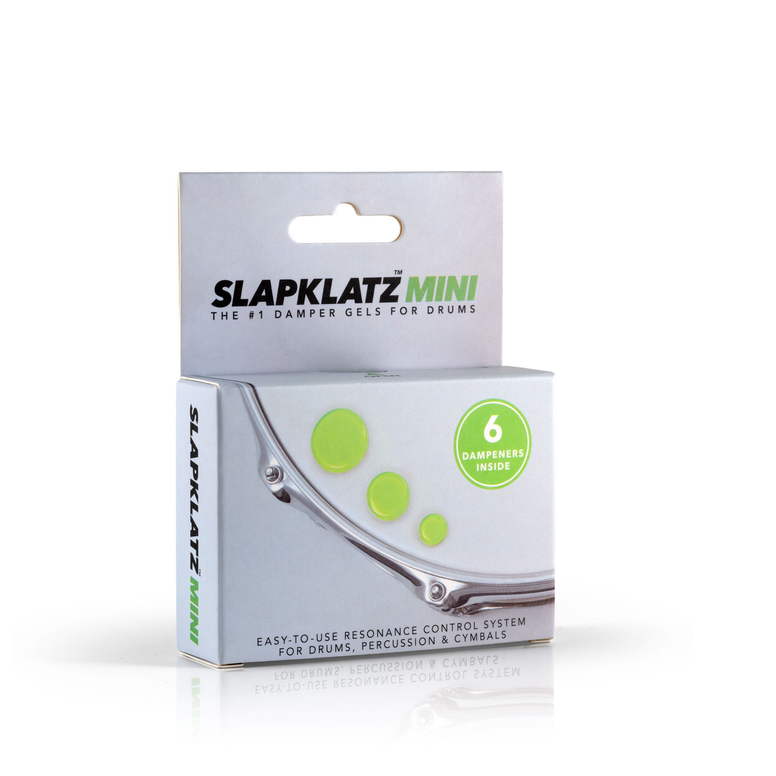 SlapKlatz Mini Pack Drum Dampeners Green (6 Pack)