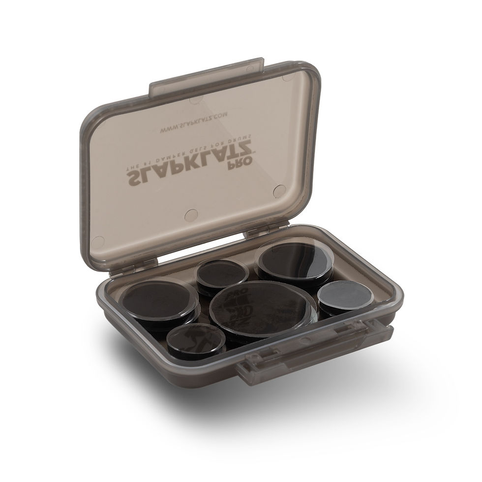 Thumbnail: SlapKlatz Pro Pack Drum Dampeners Black (12 Pack)
