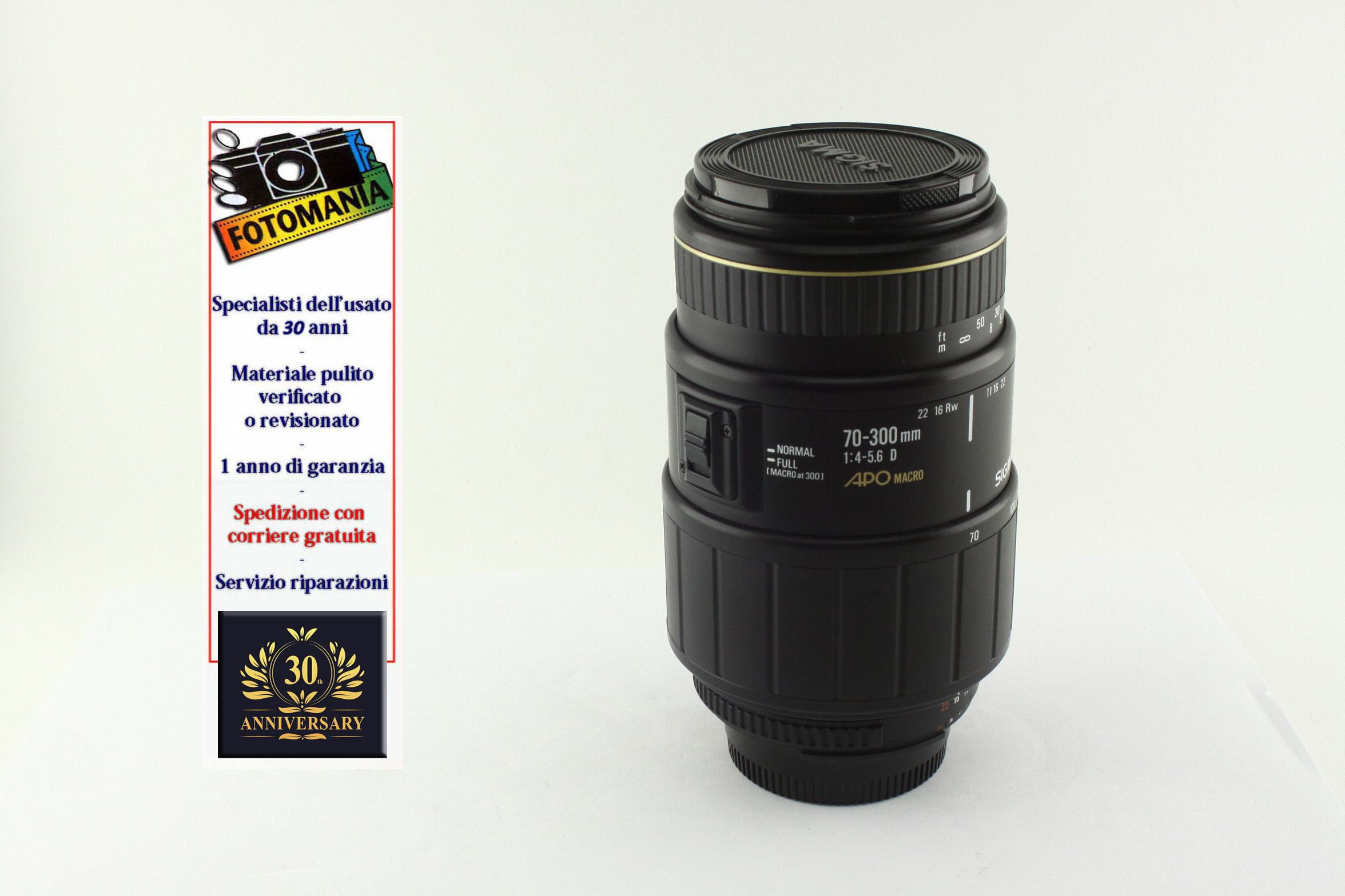 Sigma apo macro 70-300 f 4-5,6 D