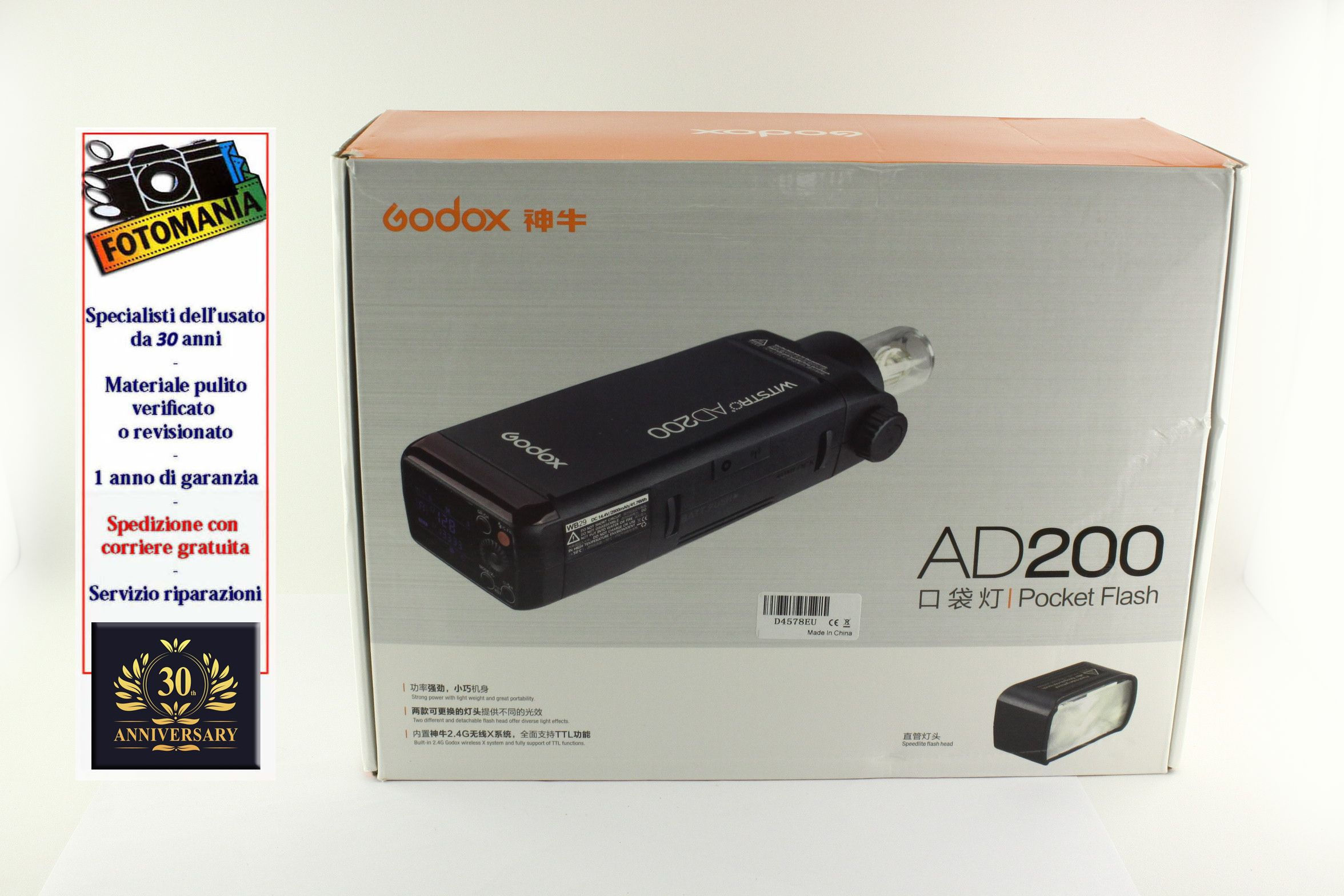 Godox pocket flash AD200