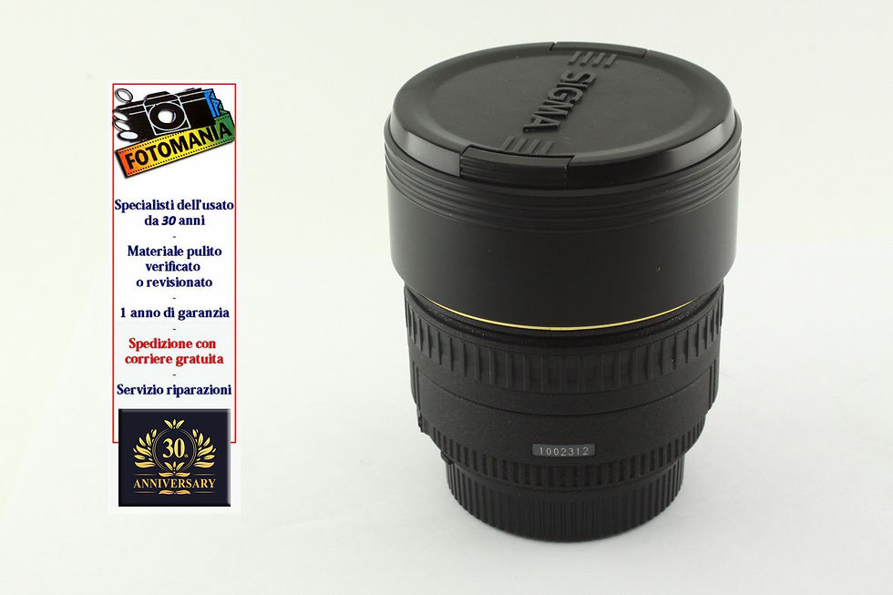 Miniatura: Sigma fisheye 15 f 2,8 D EX