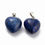 Thumbnail: Lapis Lazuli Puff Heart Necklace