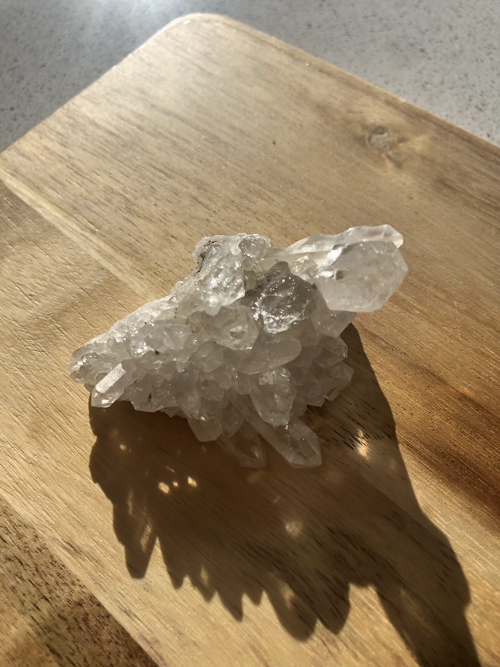 Thumbnail: Clear Quartz Point Cluster (3)