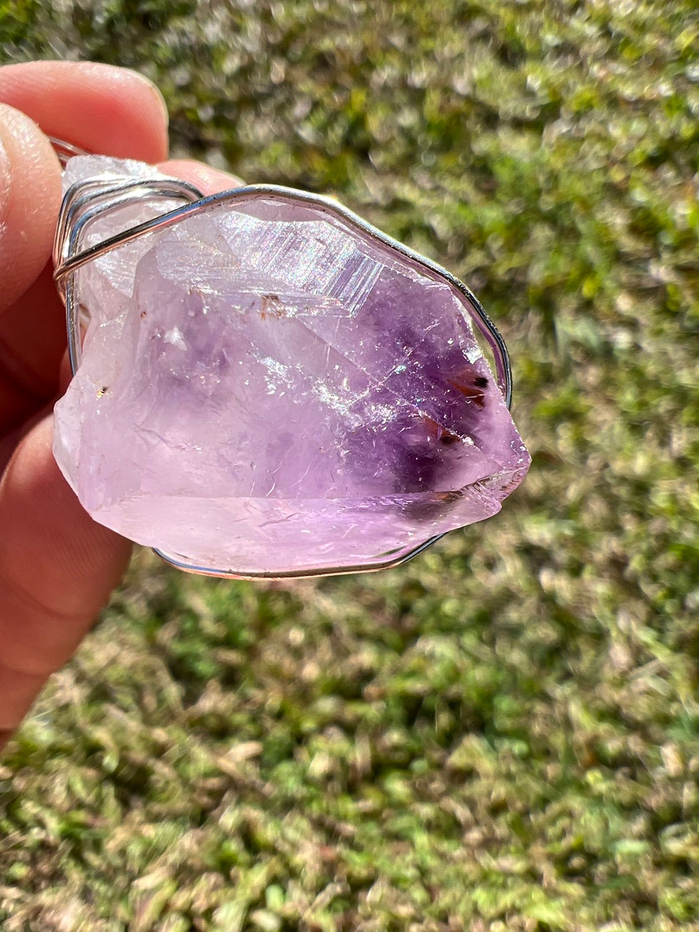 Thumbnail: Amethyst Necklace Pendant (1)