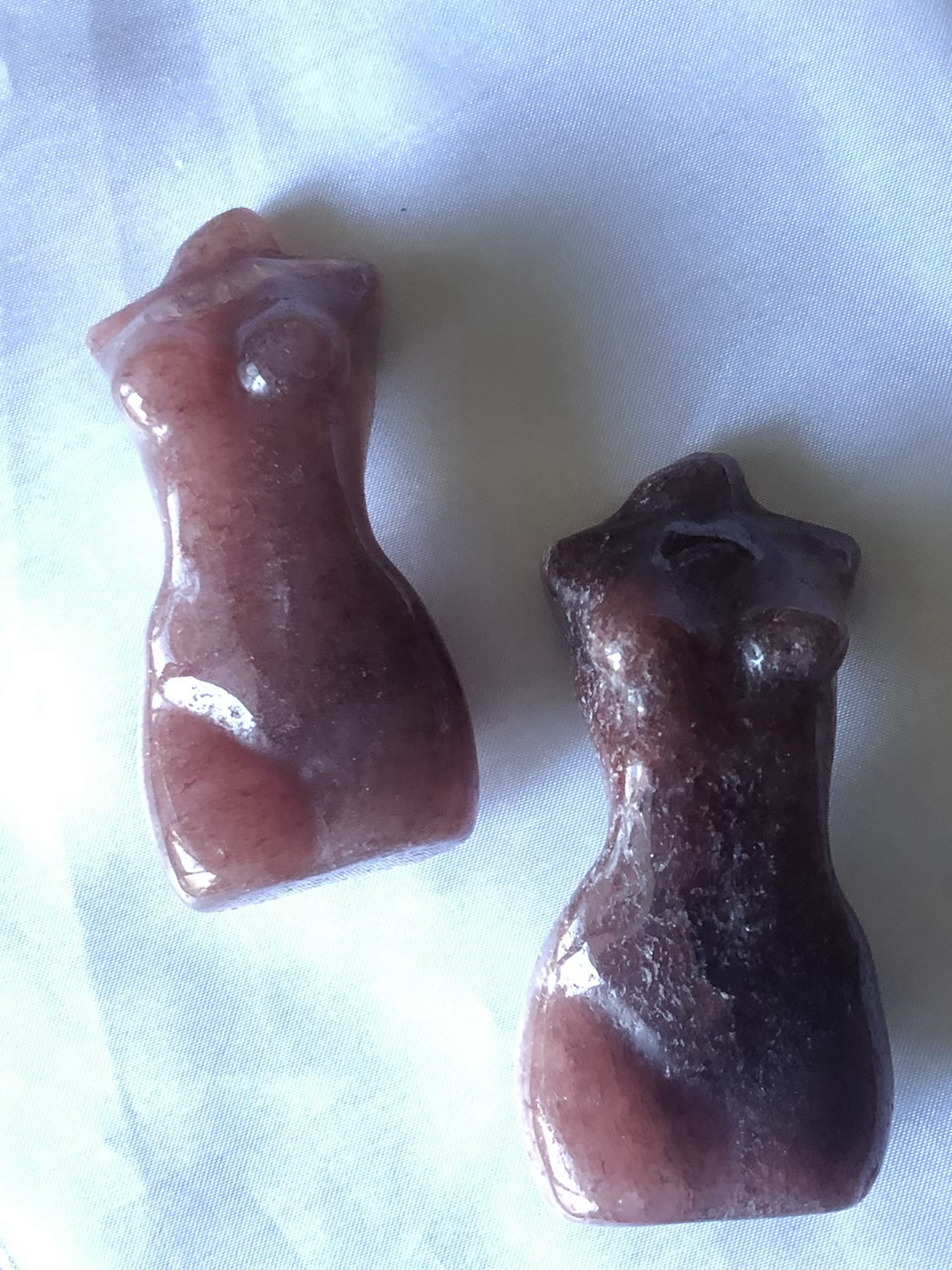 Strawberry Quartz Goddess 