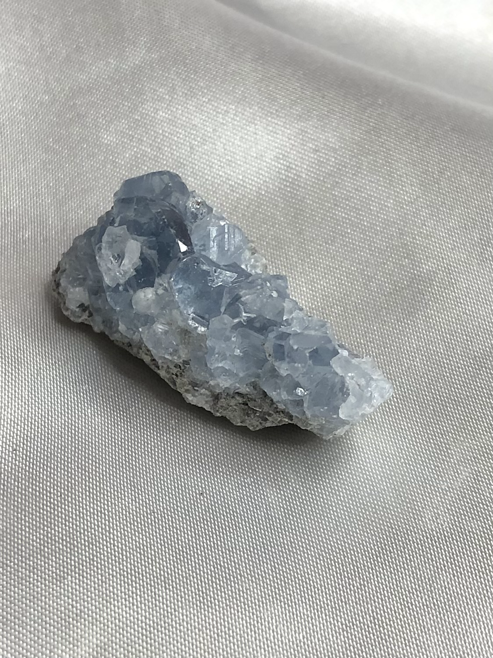 Thumbnail: Mini Blue Celestite Cluster 