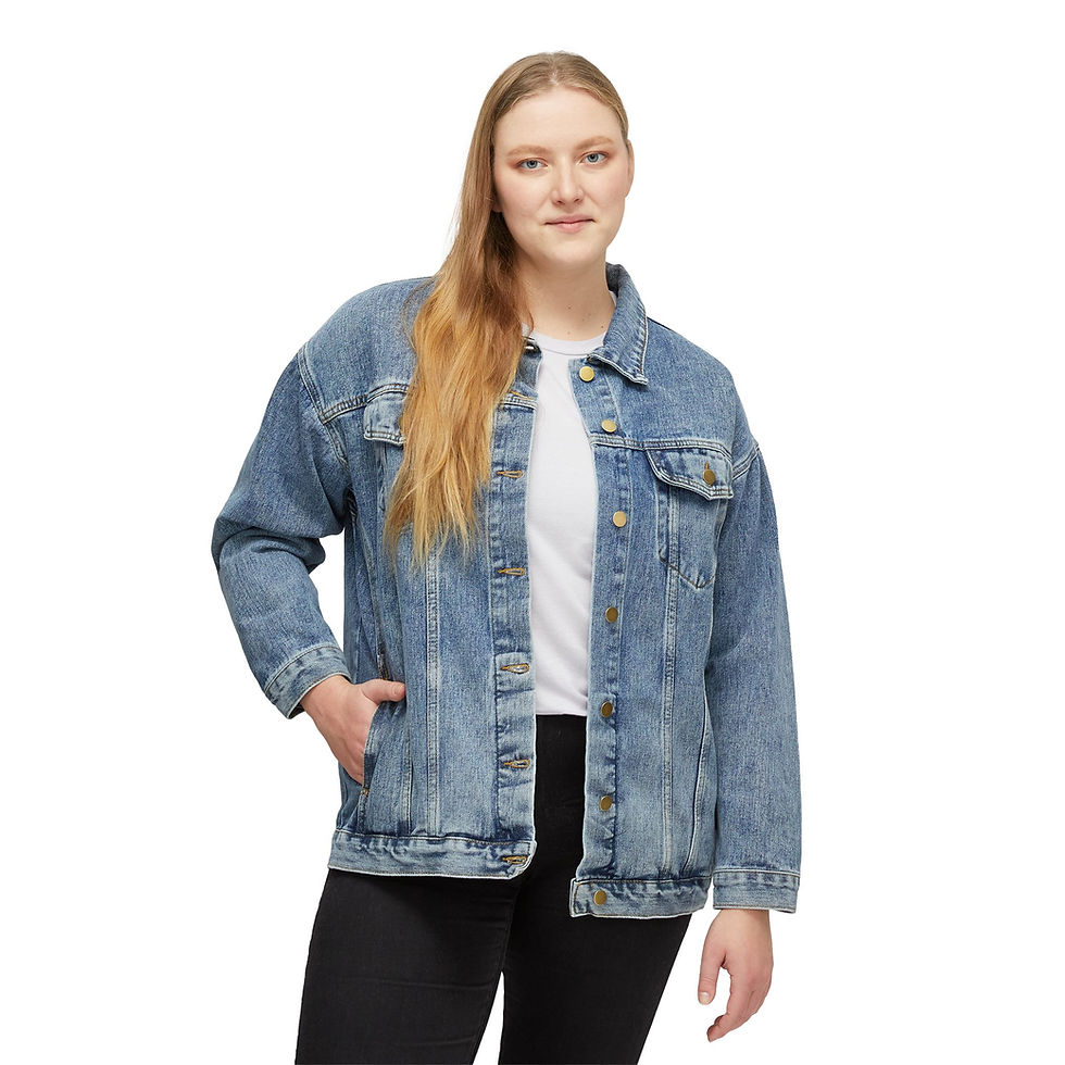Miniature : “Somondrara” Denim Jacket by Thomas Auvin — Women’s Jean Jacket