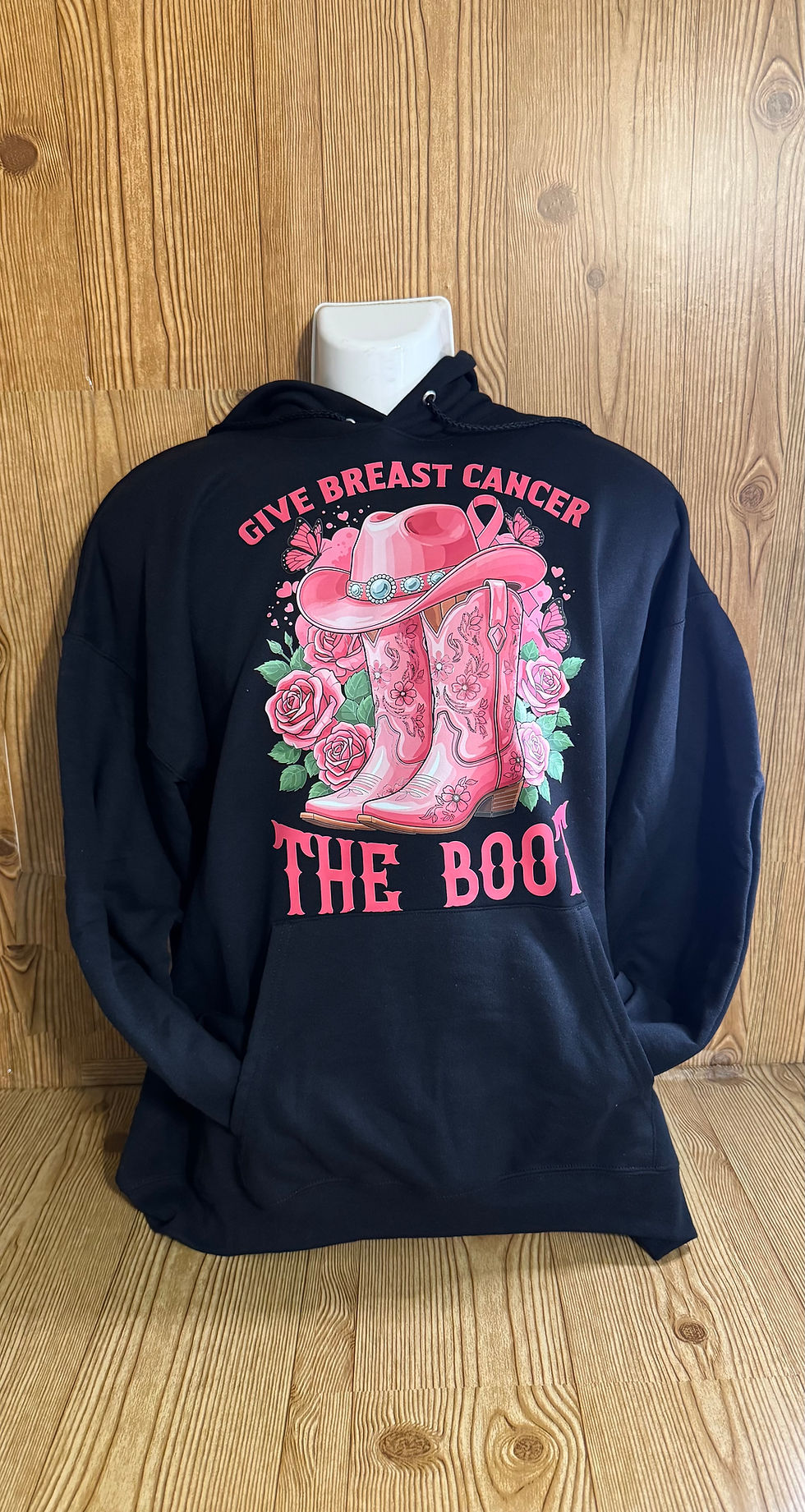 Thumbnail: Give Cancer the Boot Sweatshirt