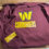 Thumbnail: Burgundy Washington Commanders Sweatshirt