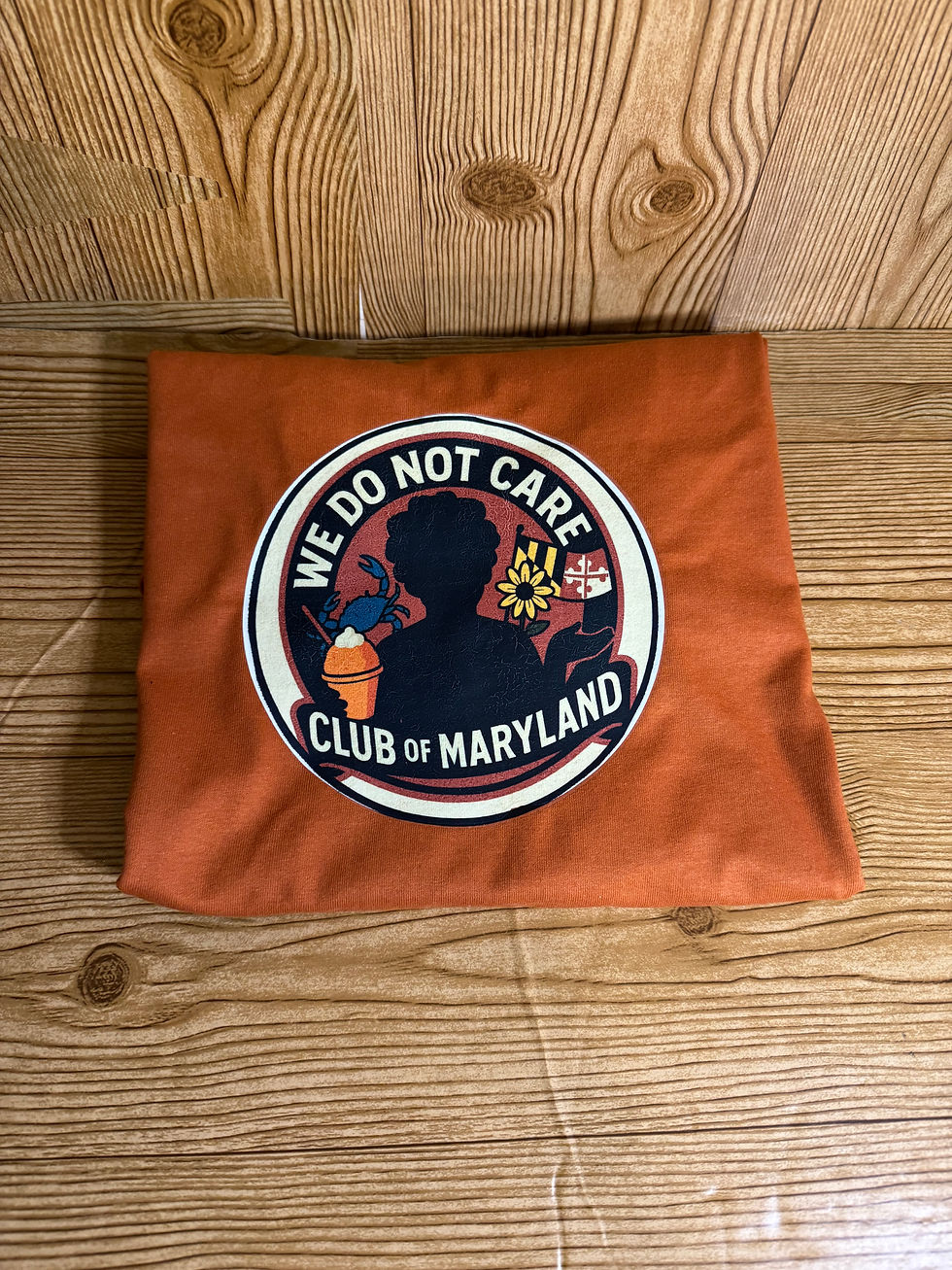 Thumbnail: Tshirt - We Do Not Care - Club of Maryland