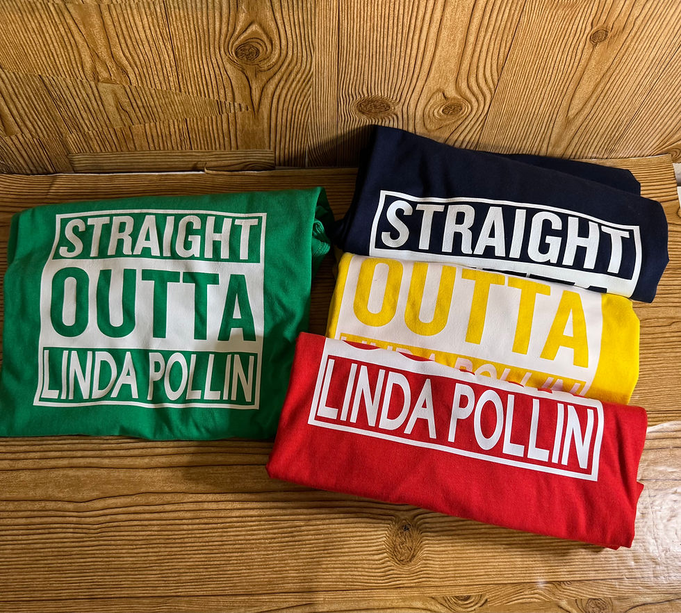 Thumbnail: Straight OUTTA Linda Pollin Tshirt (2XL - 4XL)