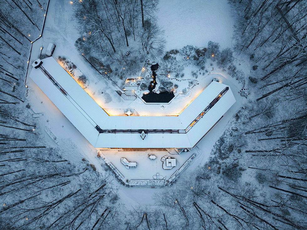 House in snow Jan 2024 B small