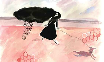 original painting by Zahra Marwan