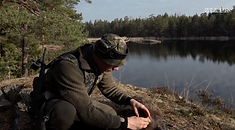 Lubbe jagar bäver. Brist på tillbehör gör det svårare än väntat!