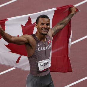 Andre De Grasse’s family recounts his joy over win