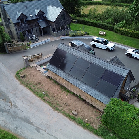 solar panel installation