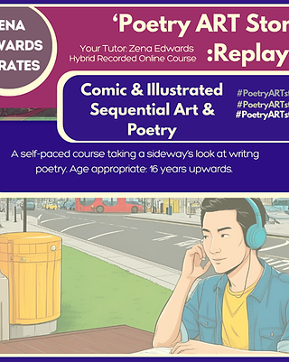 Comic & Illustrated Sequential Art & Poetry Asset East Asian Young Man Poetry ART Story.pn